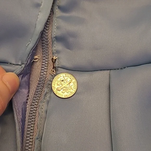 VTG 1950s Handmade Fit n' Flare Layered Blue Short Sleeved Cocktail Dress - Picture 15 of 17